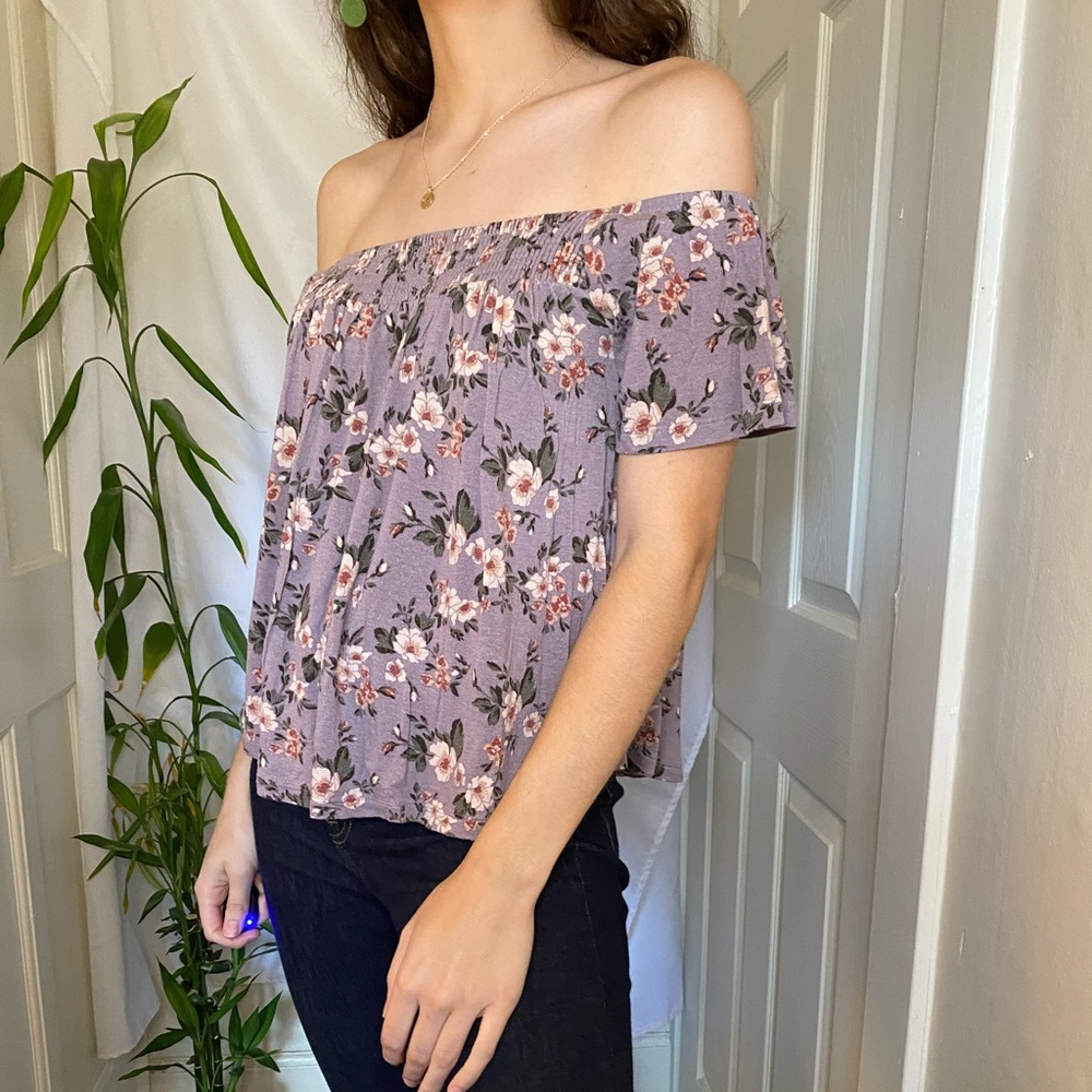 Off the shoulder top